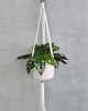 kwietniki Kwietnik Wiszący Makrama Minimalistyczny Naturalny Styl 90 cm 6