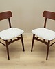 krzesła Komplet dwóch krzeseł tekowych, duński design, lata 70, produkcja: Dania 1