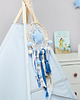 namioty i tipi dla dzieci Namiot Tipi - Silver Blue 3