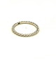 obrączki ślubne Obrączka The KNOT białe złoto pr. 585 1