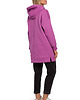 bluza z kapturem damska Dluga bluza oversize-lawendowa(M-534) 2