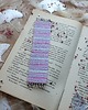 zakładki do książek Mała, ręcznie tkana zakładka do książek  - FOL 7. 4