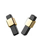 kolczyki złote Kolczyki złote/GOLD/ONYX/SHINE 1