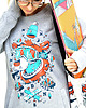 bluza bez kaptura damska Ice Bear Baggy Light 1