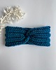opaski do włosów Opaska wełniana, 100% wełny peruwiańskiej - niebieska 2