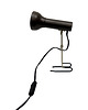 kinkiety Lampa z klipsem VEB Narva 3140 lata 70. space age retro vintage NRD 6