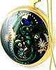 wisiory WISIOR - Dragon green & Zodiac sun (Old Base) (handmade) 2