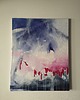 obrazy Obraz ręcznie malowany na płótnie 40x50 cm - abstrakcyjny pejzaż 1