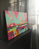 obrazy Obraz na zamówienie kupującego - abstrakcyjny pejzaż - 50x70 cm 2