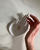 pojemniki na biżuterię Ceramiczna Dłoń Podstawka na Biżuterię w Złote Ciapki 5