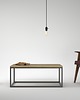 stoliki kawowe Stolik kawowy SABLE - minimalistyczna ława metalowa 3