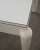 stoły Stół biały rozkładany, włoski design, lata 80, produkcja: Włochy 7