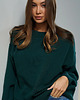 swetry damskie Sweter Cashmere Hug Butelkowa Zieleń 4