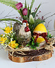 ozdoby wielkanocne Wielkanocny stroik kogut jajko 1