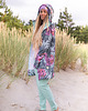bluza z kapturem damska Candy Long hoodie Cats 1