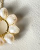 Biżuteria ślubna Naszyjnik Flower Power perła naturalna 2
