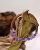 bransoletki - inne Bransoletka miedziana handmade z koralikami: agat 1