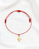 bransoletki na sznurku Bransoletka szczęścia z aniołkiem 1
