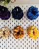 gumki do włosów Satynowa gumka do włosów scrunchie Żółty RÓŻNE MODELE 3