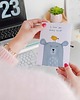 kartki okolicznościowe - wydruki Kartka walentynkowa/miłosna z misiem - "Love You Beary-Much" 2