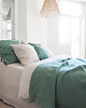 koce i narzuty Lniana Narzuta EUCALYPTUS GREEN 6
