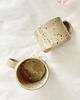 filiżanki Ręcznie lepiona filiżanka ceramiczna - piaskowy beż 4