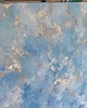 obrazy Błękitny obraz abstrakcyjny "Dreaming" 70x70 cm 2
