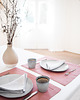 obrusy i serwetki Serwetka Lniana Heavy Linen Light Gray 1
