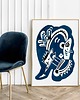 plakaty Plakat Kandinsky blue  1