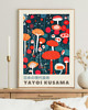 plakaty ZESTAW 3 plakatów Yayoi Kusama abstrakcja grzyby 4