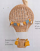 lampy do pokoju dziecka Lampka ścienna nocna do pokoju dziecka Balon z koszem dekoracja ścienna 2