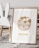 obrazy i plakaty do pokoju dziecięcego Plakat Księżyc Dream P362 1