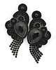 kolczyki soutache czarne kolczyki soutache 1