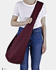 torby XXL Bordowa torba hobo w stylu boho / vegan 1