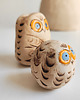 figurki i rzeźby Ceramiczne sowy, małe figurki 5