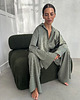 koszule damskie  Koszula Calm oversize olive 2