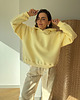 bluza z kapturem damska Bluza Soho butter yellow z kapturem 3