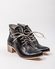 botki damskie RĘCZNIE ROBIONE BOTKI ZAPATO 482 CZARNY LICO 1