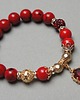bransoletki z kamieni naturalnych Kolekcja Rich -  Carmine /glamour/ - bransoletka 4