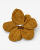 broszki Broszka kwiat XL - miodowa 2