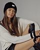 czapki damskie MERINO KISS Anthracite czapka z wełny merino 2