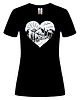 t-shirt damskie Koszulka damska czarna  Mountain 1