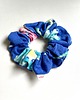gumki do włosów Delikatna niebieska gumka do włosów na lato - CHABROWA  - scrunchie 1