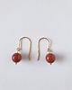 kolczyki z kamieniami Kolczyki FANABERIA  jaspis czerwony 1