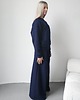 komplety damskie Sarai wygodny komplet bluza i szerokie spodnie z zakładkami Navy 3