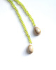 chokery Bursztynowy naszyjnik choker z koralików 2