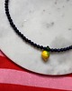 korale Lapis lazuli z cytrynką 1