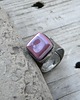 pierścionki - różne Kostka lilaróż - pierścień 3