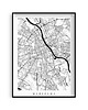 plakaty Plakat Warszawa A3 - mapa Warszawy na ścianę 4