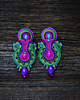 kolczyki soutache Sabira-  orientalne kolczyki soutache 3